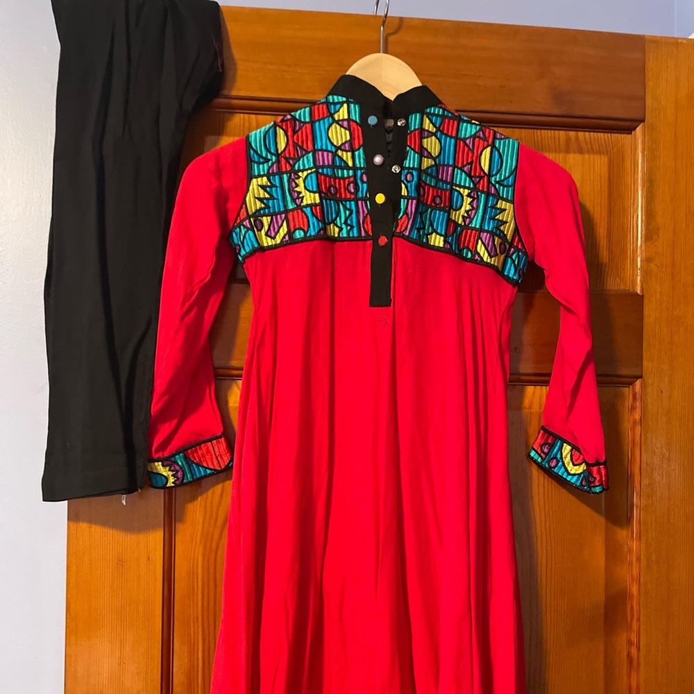 Baby girl kurta trouser tunic top kameez salwar